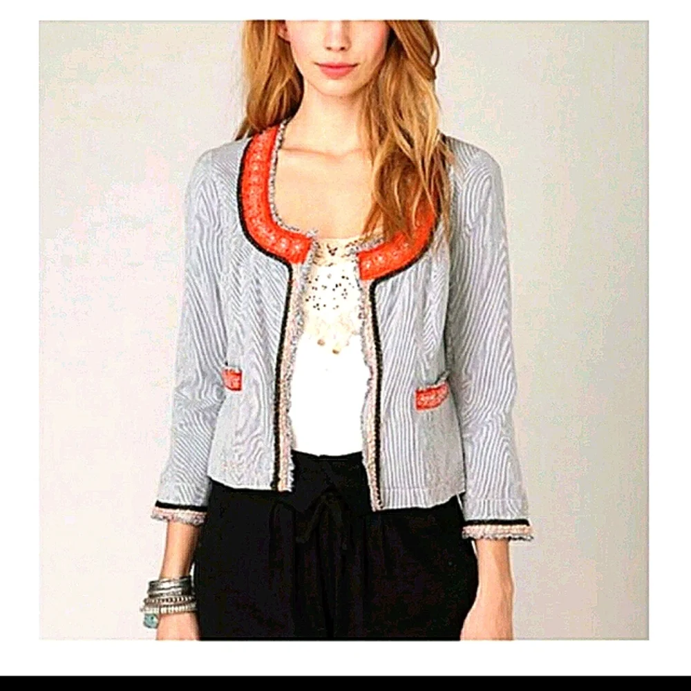 Free People my fair lady cropped jacket
